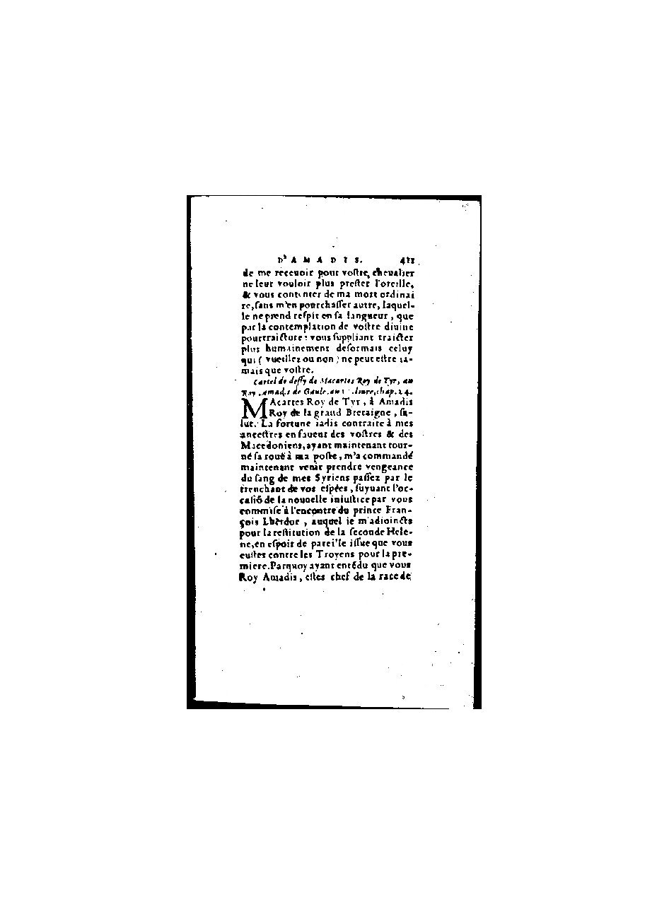 1571 - Jean Huguetan - Trésor des Amadis - BnF