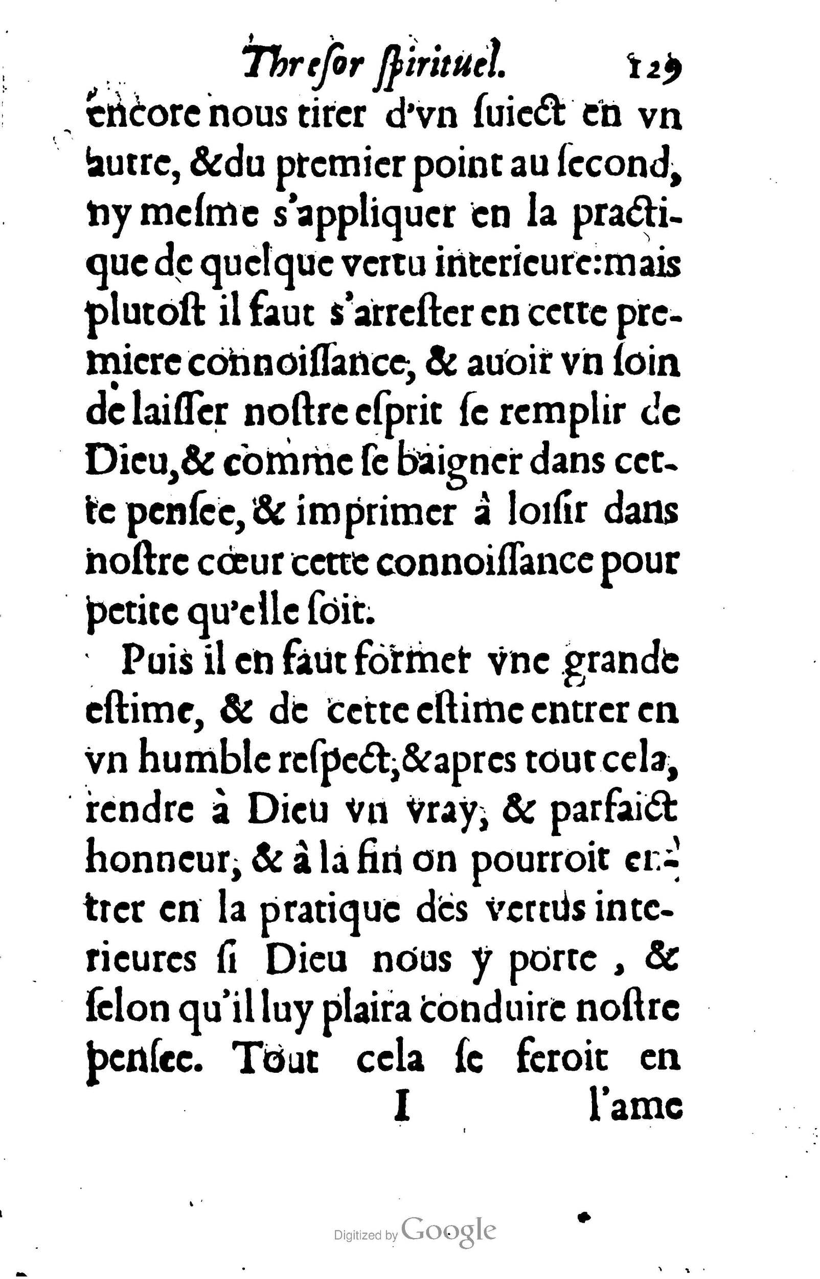 1633 - François Waudré - Trésor spirituel contenant les excellences du christianisme - BM Lyon