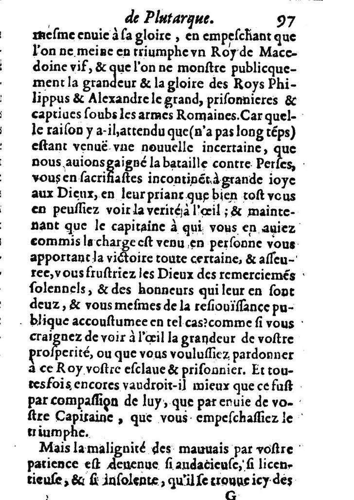 1611 - Pierre Rigaud - Trésor des vies de Plutarque - BM Lyon