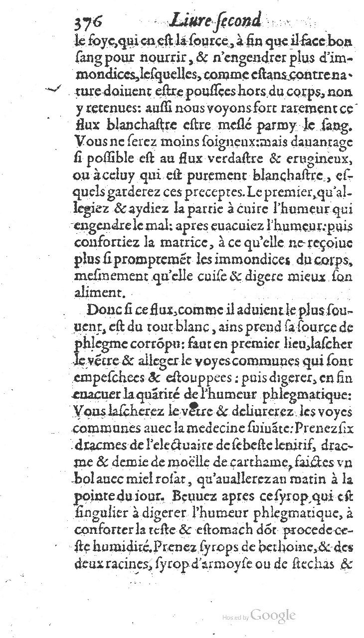 1585 - Jacques du Puis - Trésor des remèdes secrets pour les maladies des femmes - BnF