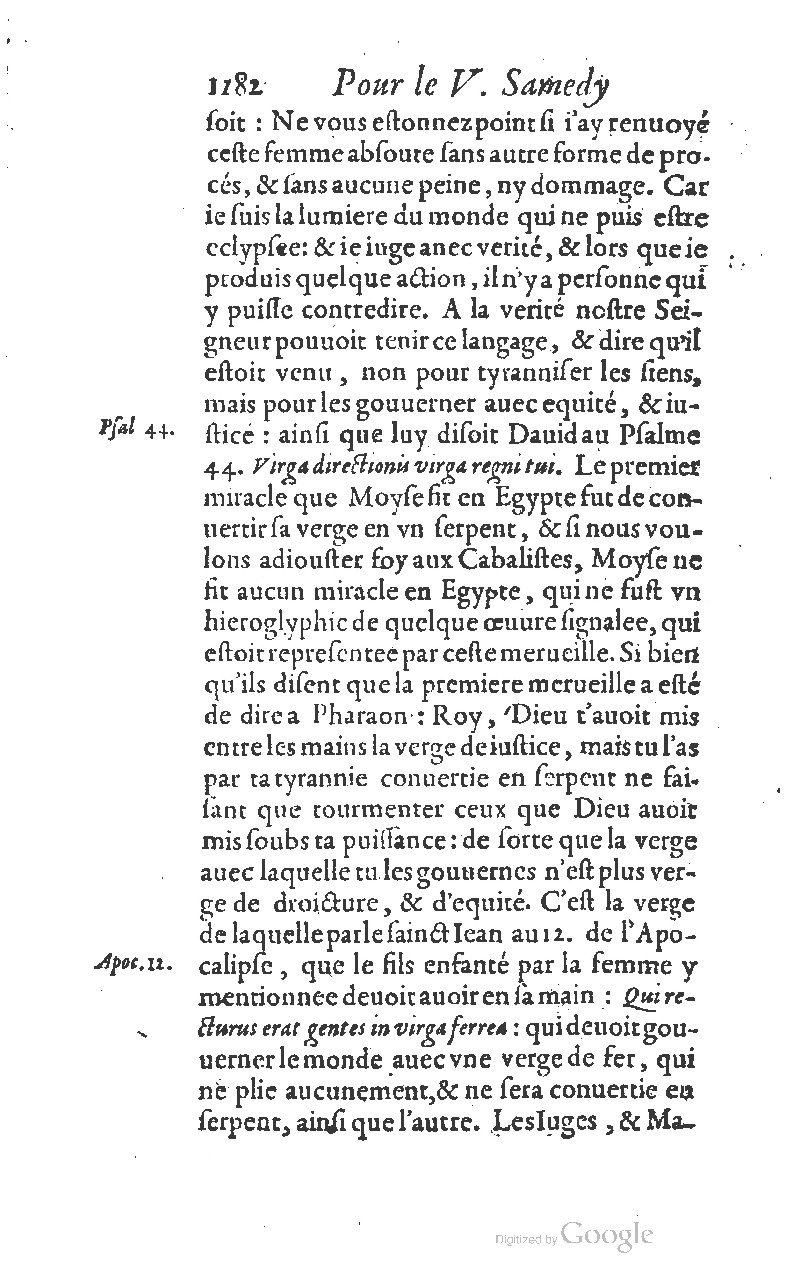 1607 - Nicolas Du Fossé - Trésor quadragésimal - T 01 - BM Lyon