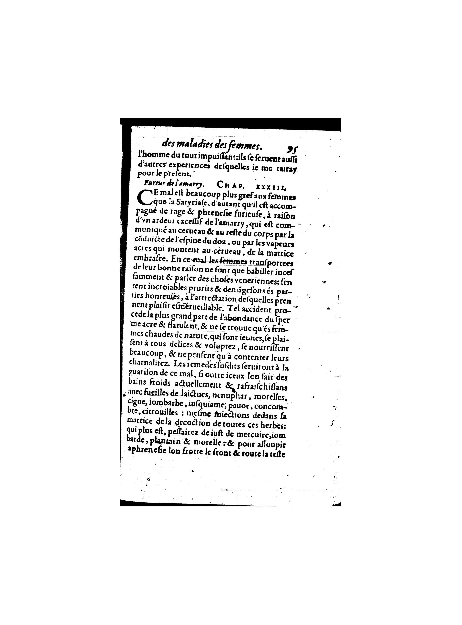 1587 - Jacques du Puis - Trésor des remèdes secrets pour les maladies des femmes - BnF