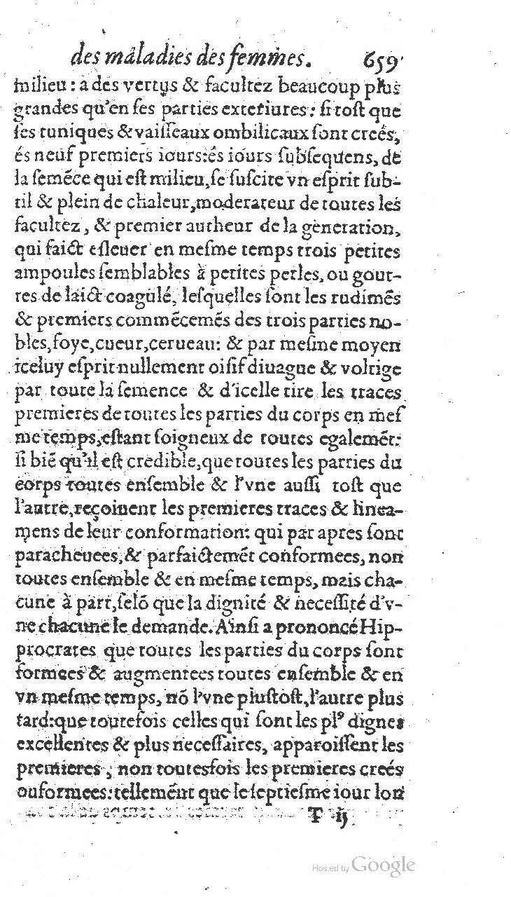 1585 - Jacques du Puis - Trésor des remèdes secrets pour les maladies des femmes - BnF