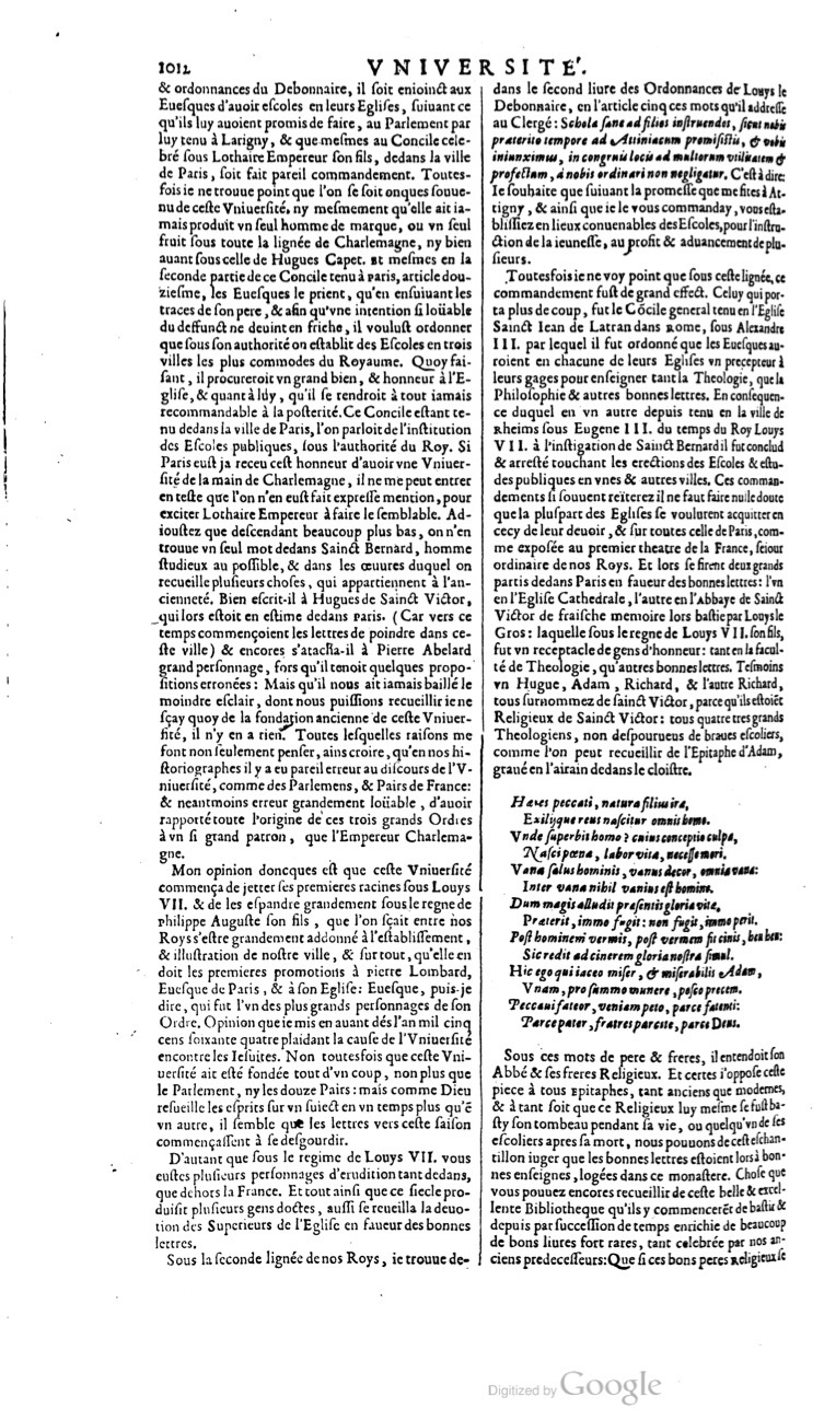 1629 - Veuve Nicolas Buon - Trésor du droit français (21754 T. 3) - BM Lyon