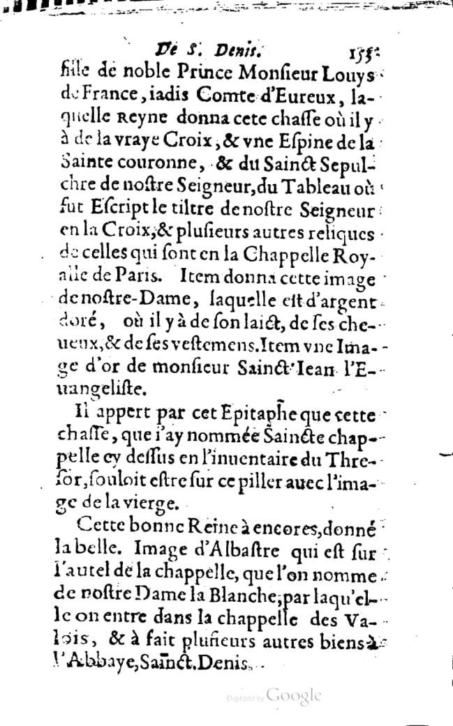 1636 - Jean Billaine - Trésor sacré ou inventaire des saintes reliques - British Library
