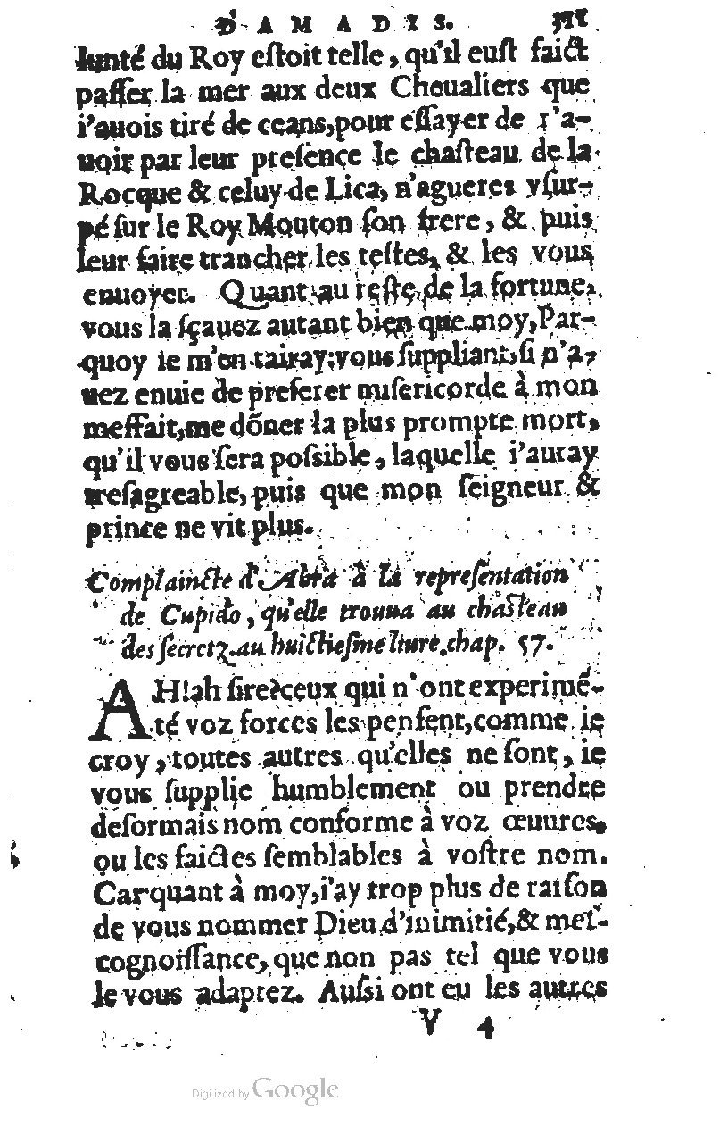 1567 - Jean Pygot - Trésor des Amadis - BM Lyon 1567 - Jean Pygot - Trésor des Amadis - BM Lyon