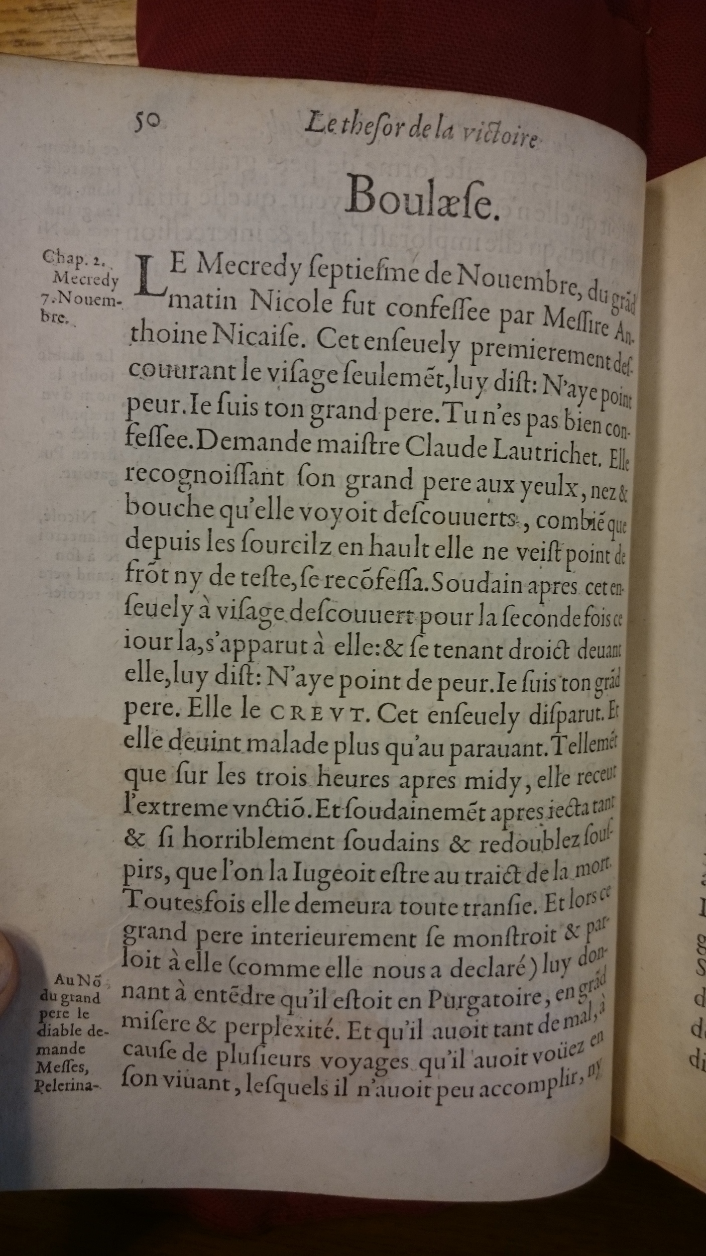 1578 - Nicolas Chesneau - Trésor et entière histoire de la triomphante victoire du corps de Dieu sur l’esprit malin - BM Lyon
