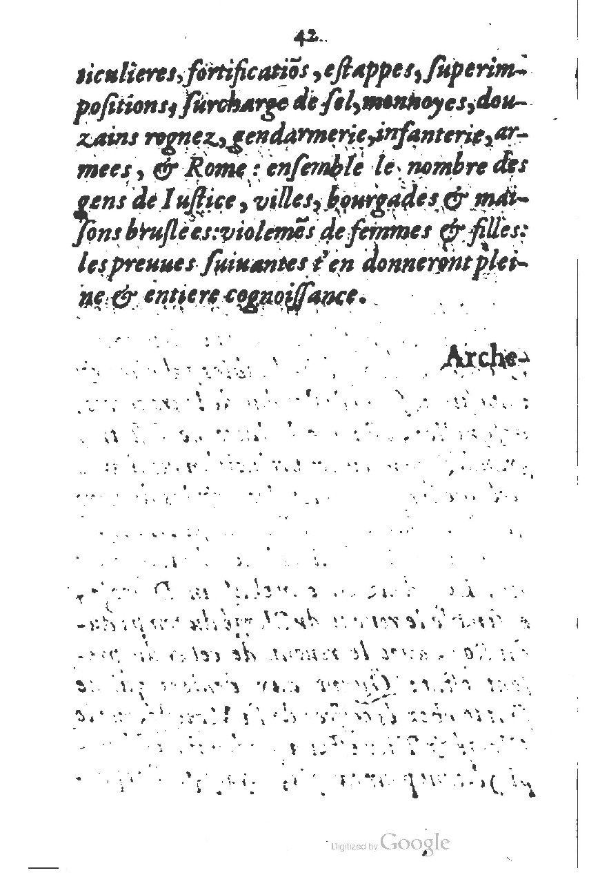 1581 - s.n. - Secret des trésors de France (Livre II) - BSB Munich