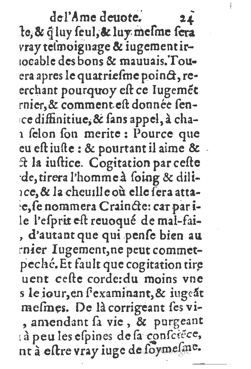 1578 - Guillaume Chaudière - Trésor de dévotion traitant de plusieurs belles vertus - BM Lyon
