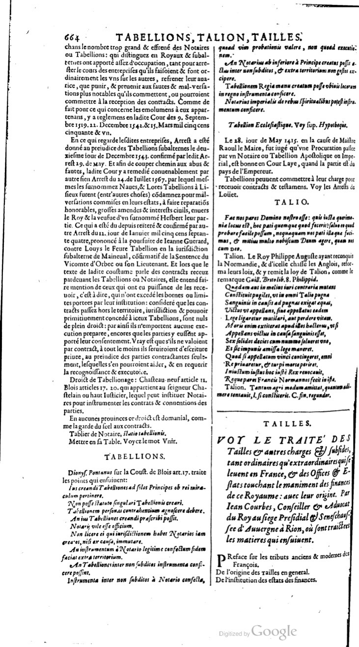 1629 - Veuve Nicolas Buon - Trésor du droit français (21754 T. 3) - BM Lyon 1629 - Veuve Nicolas Buon - Trésor du droit français (21754 T. 3) - BM Lyon