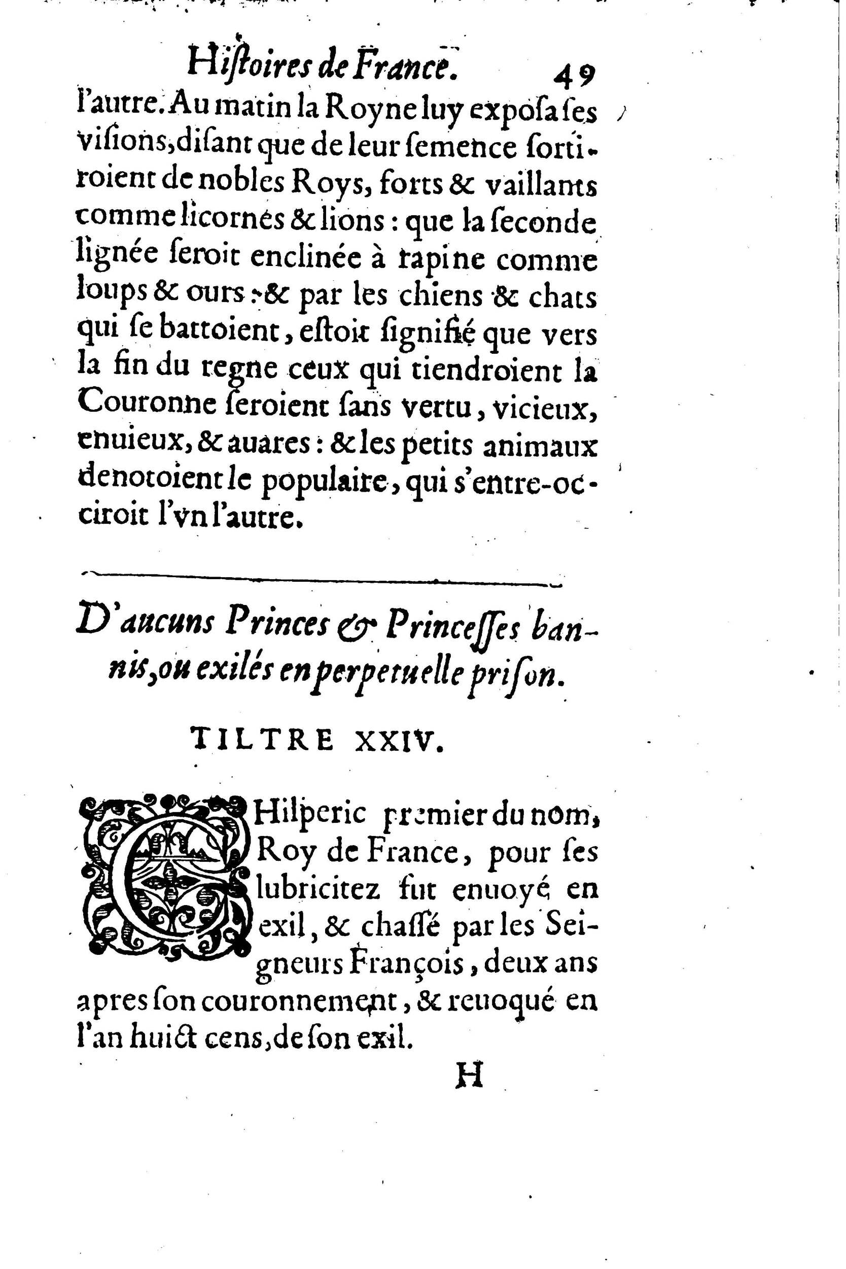 1633 - Jean Corrozet - Trésor des histoires de France - BM Lyon 1633 - Jean Corrozet - Trésor des histoires de France - BM Lyon