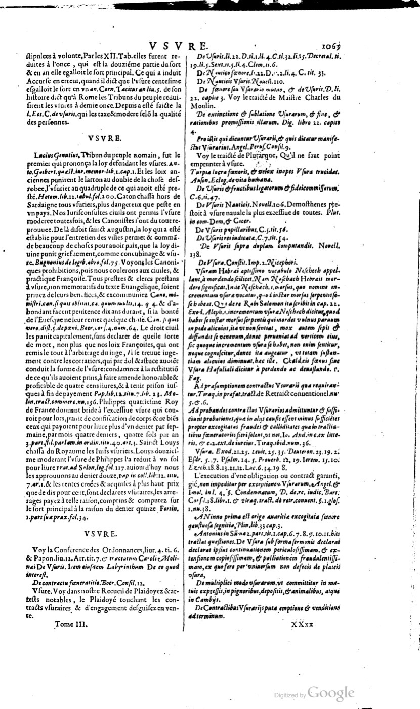 1629 - Veuve Nicolas Buon - Trésor du droit français (21754 T. 3) - BM Lyon
