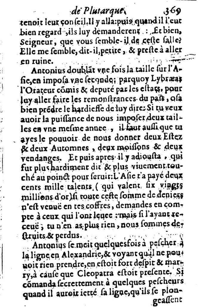 1611 - Pierre Rigaud - Trésor des vies de Plutarque - BM Lyon