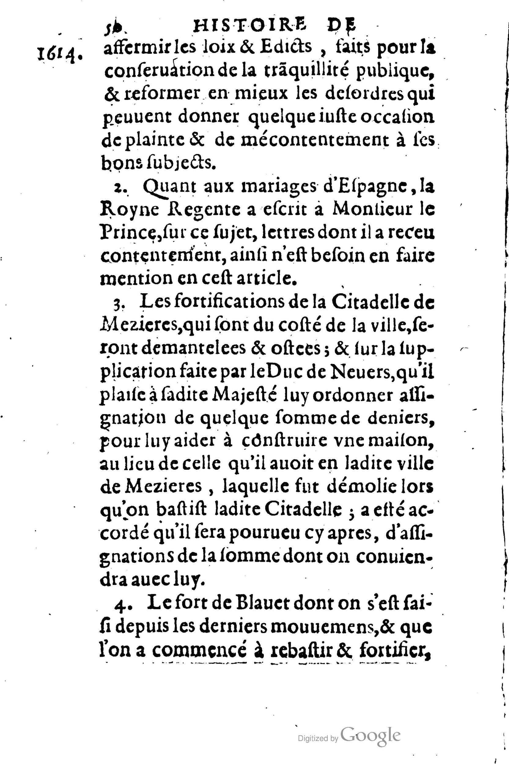 1623 - Joseph Bouillerot - Trésor de l’histoire générale de notre temps - BM Lyon