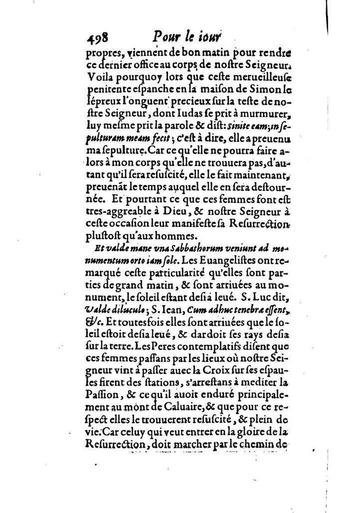1607 - Nicolas Du Fossé - Trésor quadragésimal - T 02 - BM Lyon