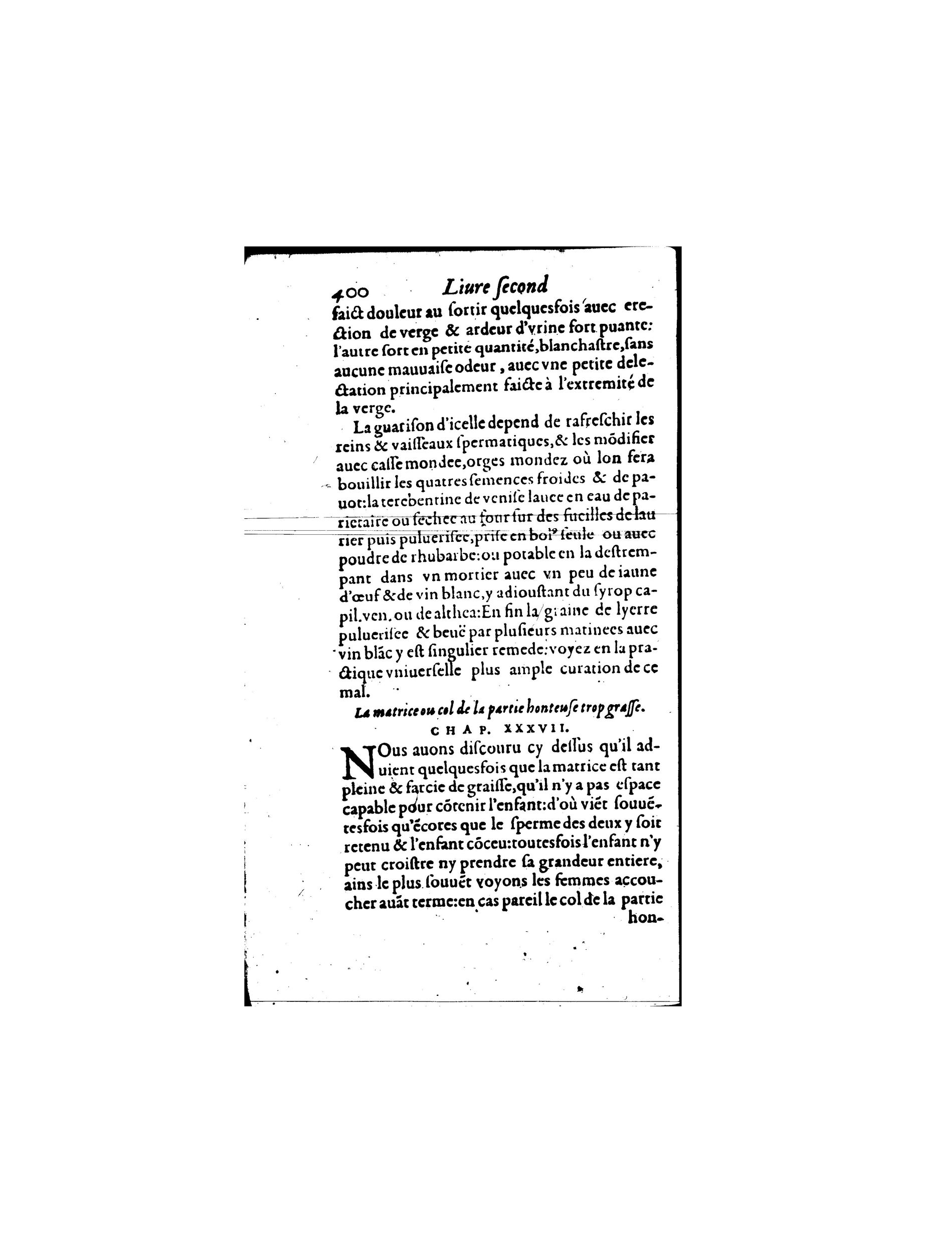 1587 - Jacques du Puis - Trésor des remèdes secrets pour les maladies des femmes - BnF
