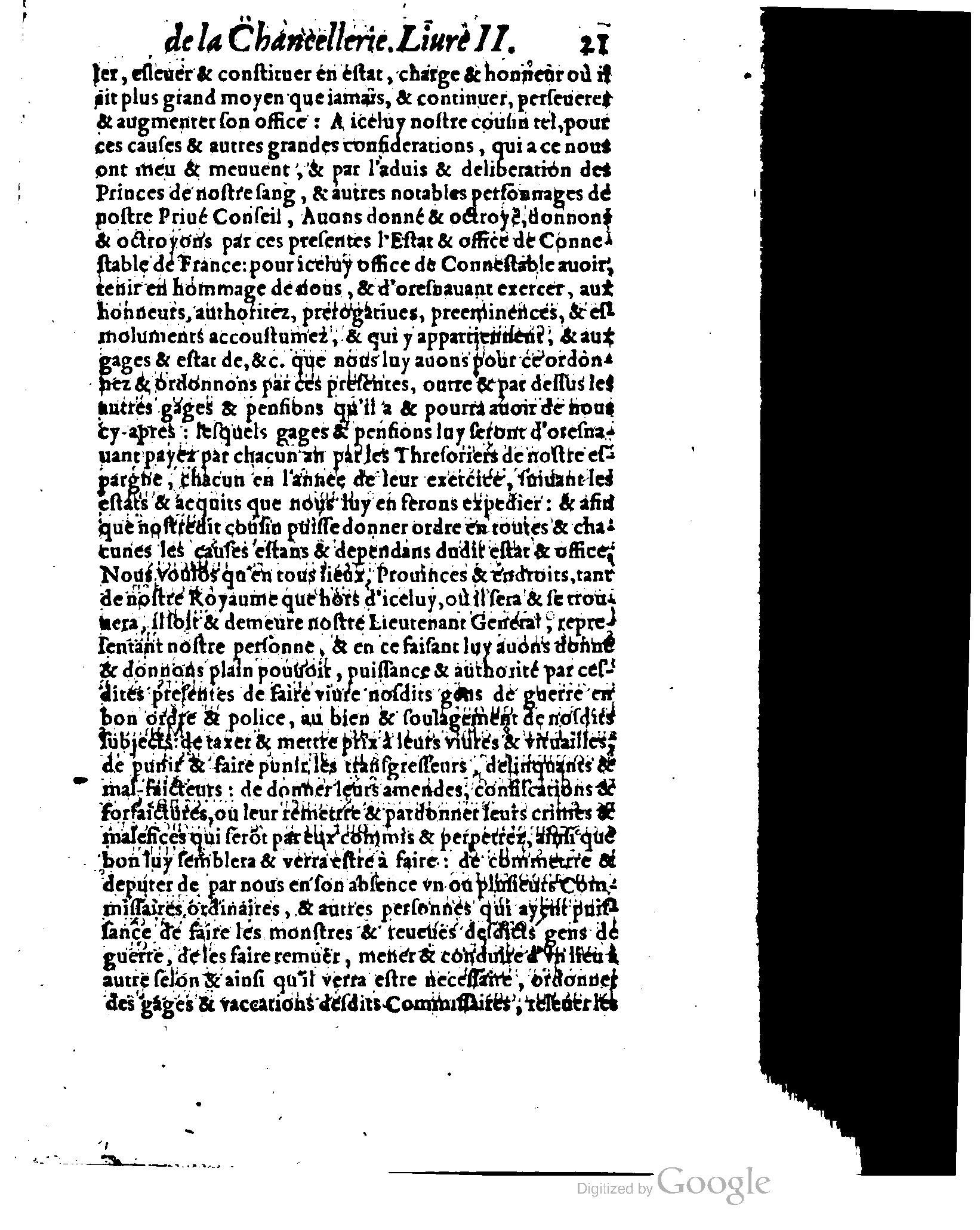 1614 - Jean Richer - Trésor du nouveau style et protocole de la chancellerie de France - BSB Munich