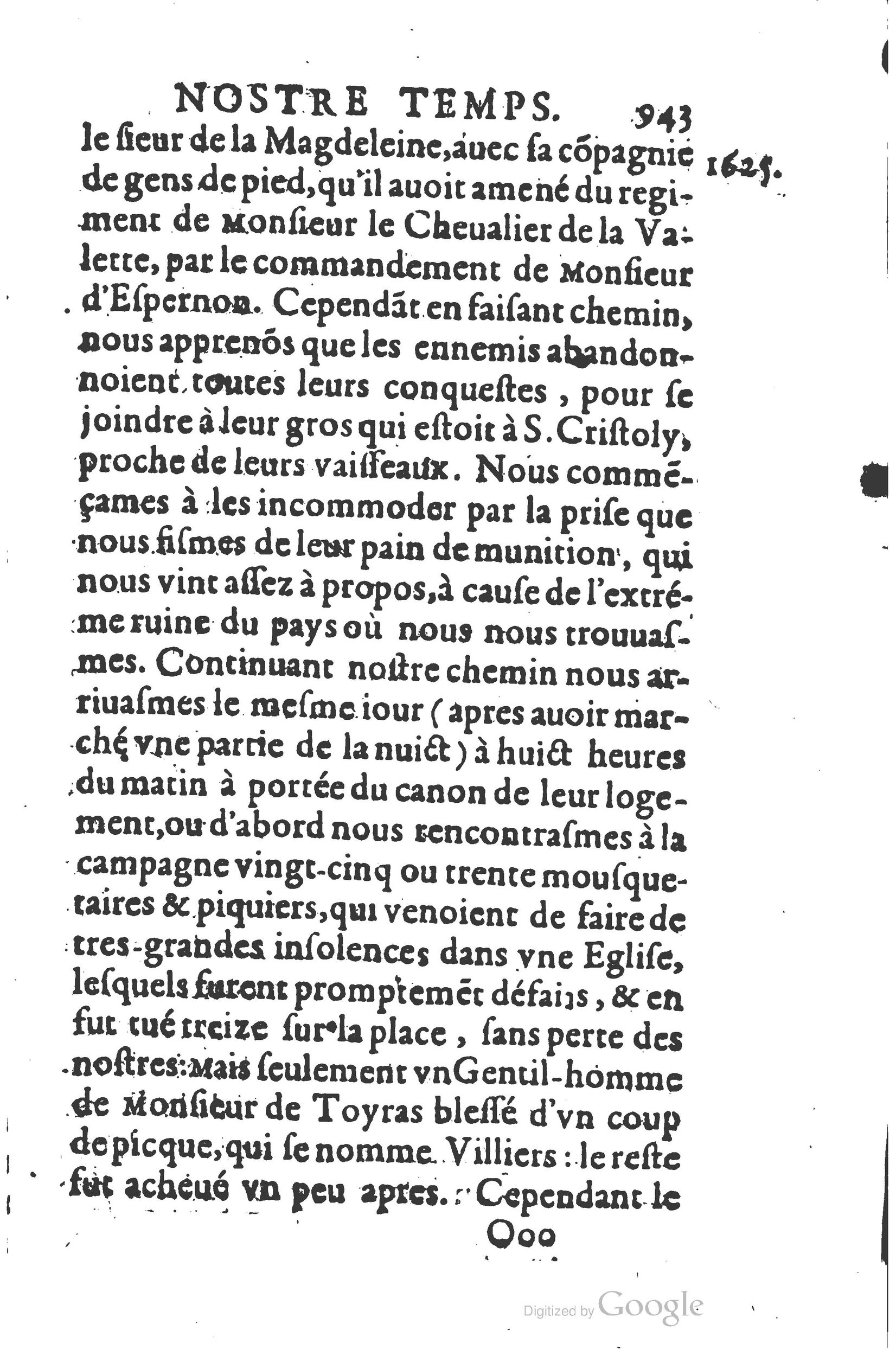 1626 - Joseph Bouillerot - Trésor de l’histoire générale de notre temps - BSB Munich