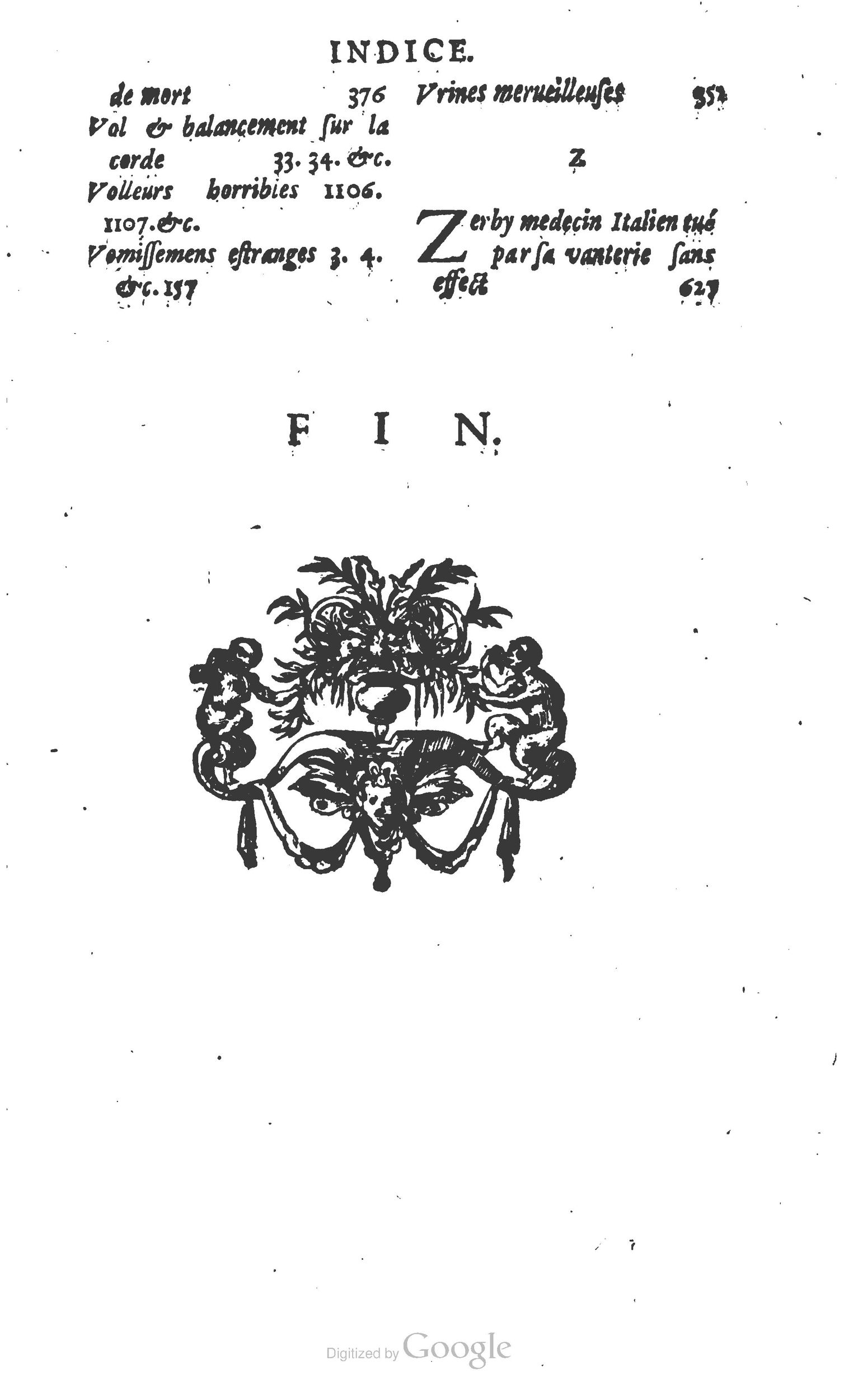 1610 - Paul Marceau - Trésor d’histoires admirables et mémorables - Princeton