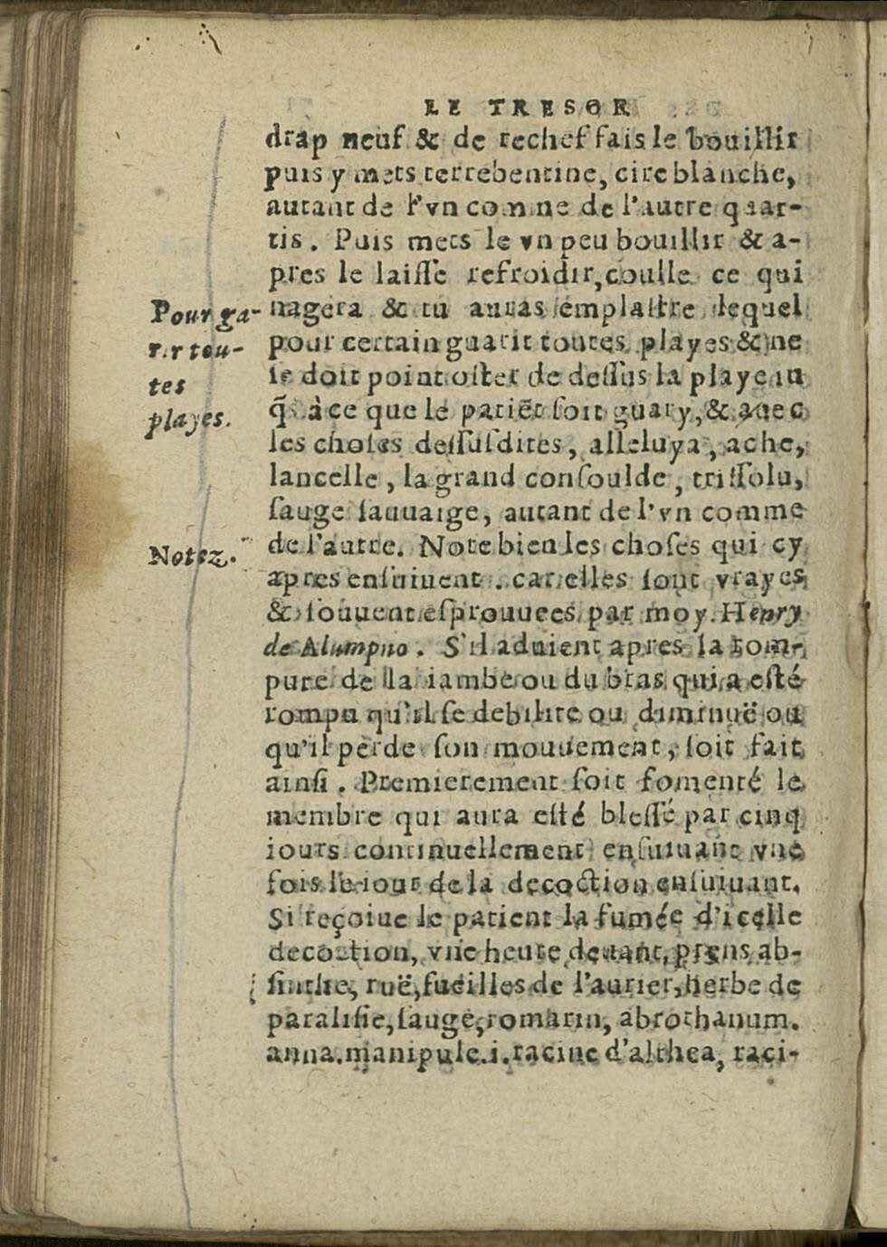 1581 - Jean Bailleur - Trésor des pauvres - Le Havre