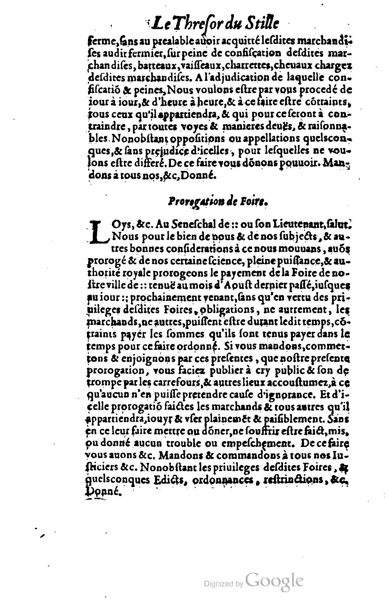 1614 - Jean Richer - Trésor du nouveau style et protocole de la chancellerie de France - BSB Munich