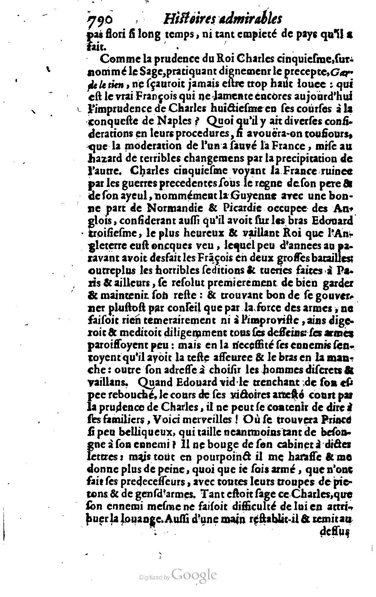 1628 - Jacques Crespin - Trésor d’histoires admirables et mémorables - BSB Munich 1628 - Jacques Crespin - Trésor d’histoires admirables et mémorables - BSB Munich