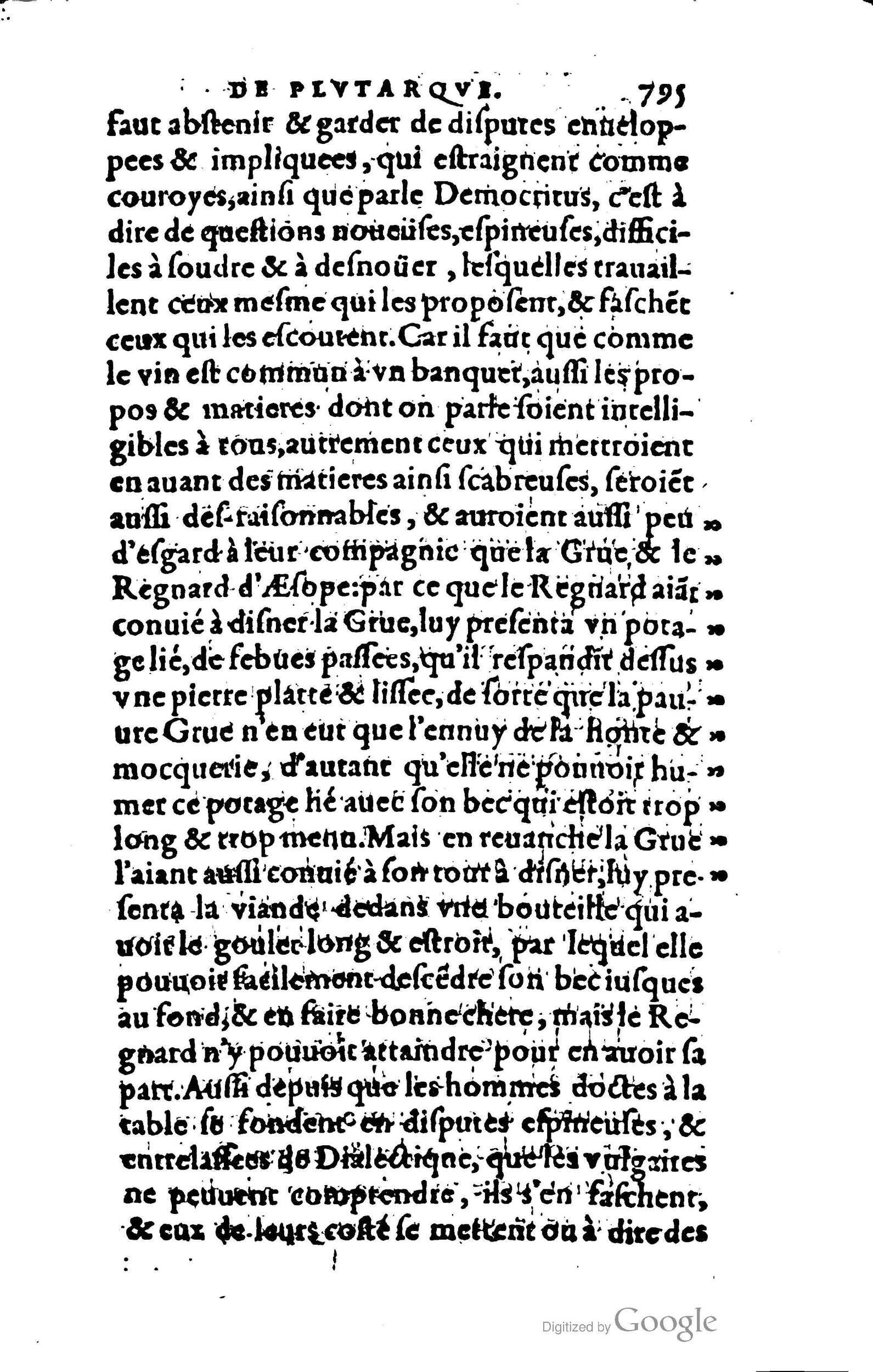 1578 - Jean Poupy - Trésor des morales de Plutarque - BSB Munich