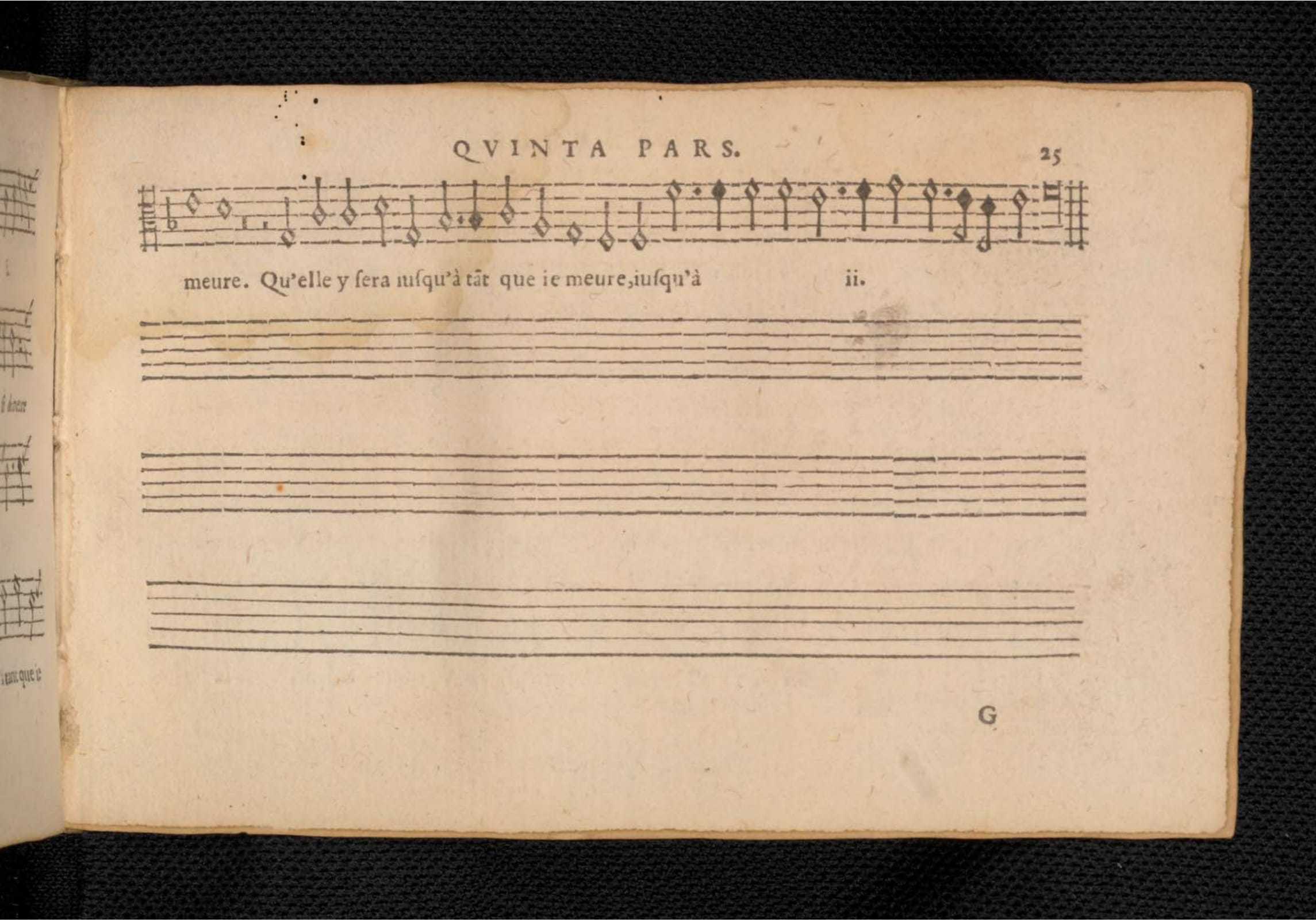 1576 - [Pierre de Saint-André] - Trésor de musique d’Orlande de Lassus Quinta et Sexta pars - KBR Bruxelles