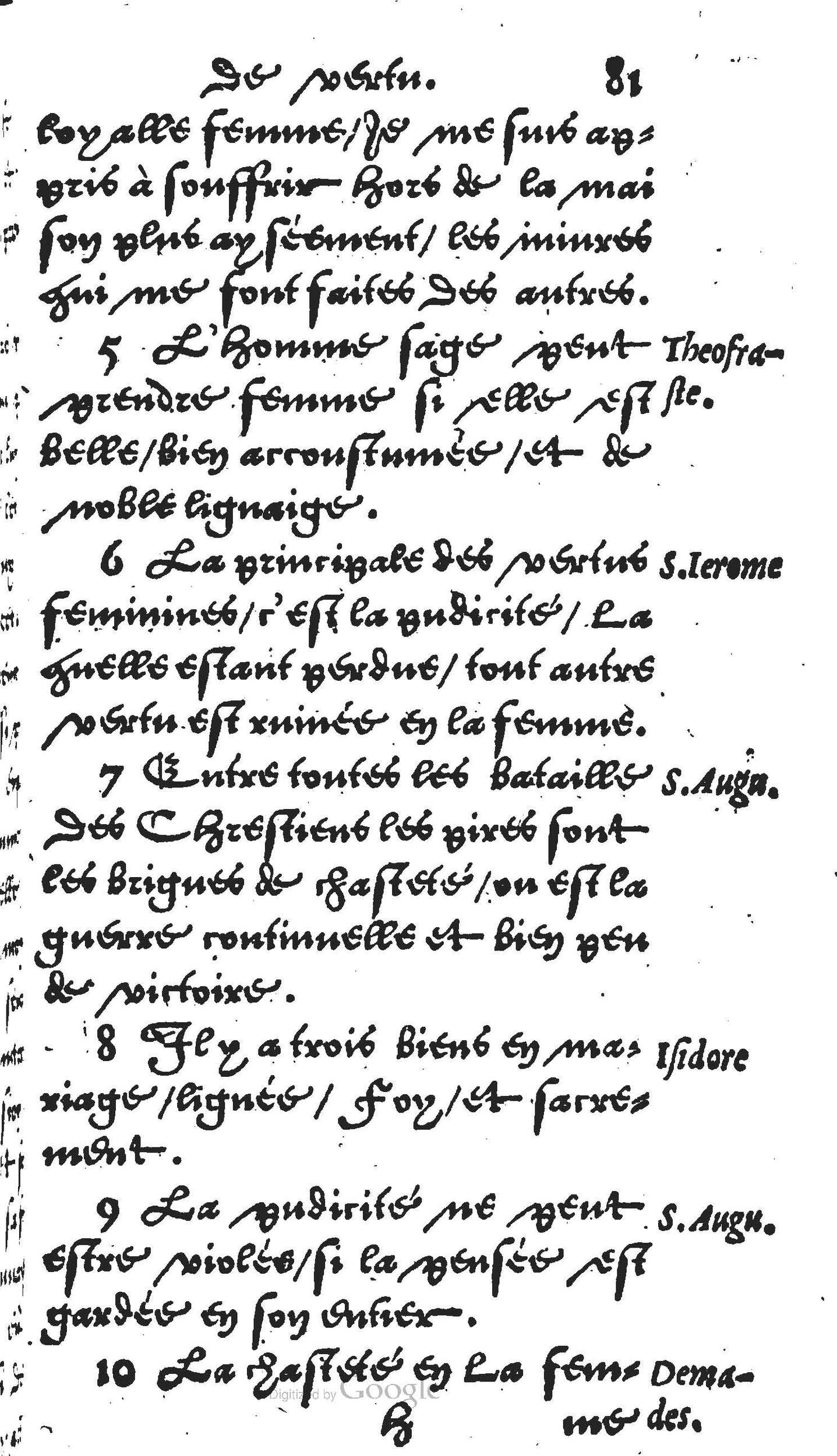 1560 - Jean Bellère - Trésor de vertu - Det Kongelige Bibliotek 1560 - Jean Bellère - Trésor de vertu - Det Kongelige Bibliotek