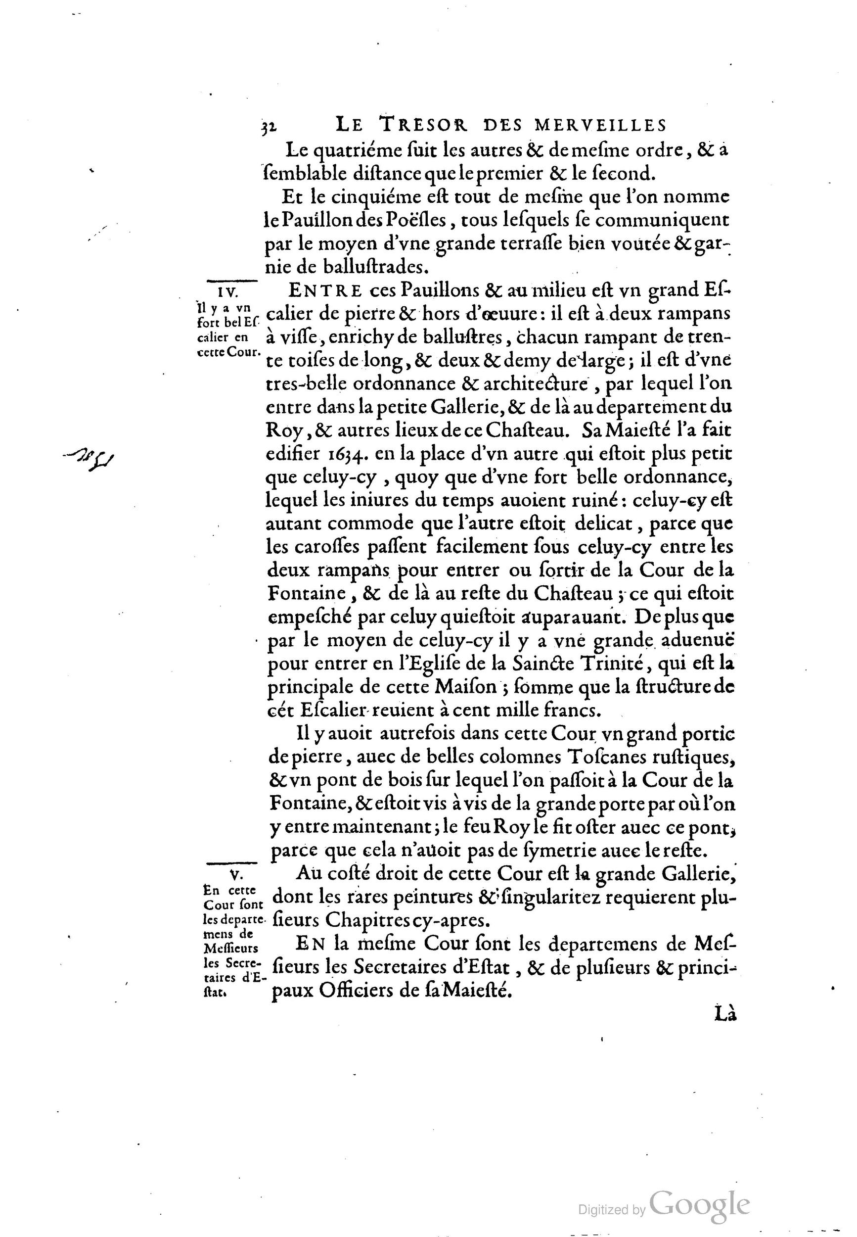1642 - Sébastien Cramoisy - Trésor des merveilles de la maison royale de Fontainebleau - BM Lyon 1642 - Sébastien Cramoisy - Trésor des merveilles de la maison royale de Fontainebleau - BM Lyon