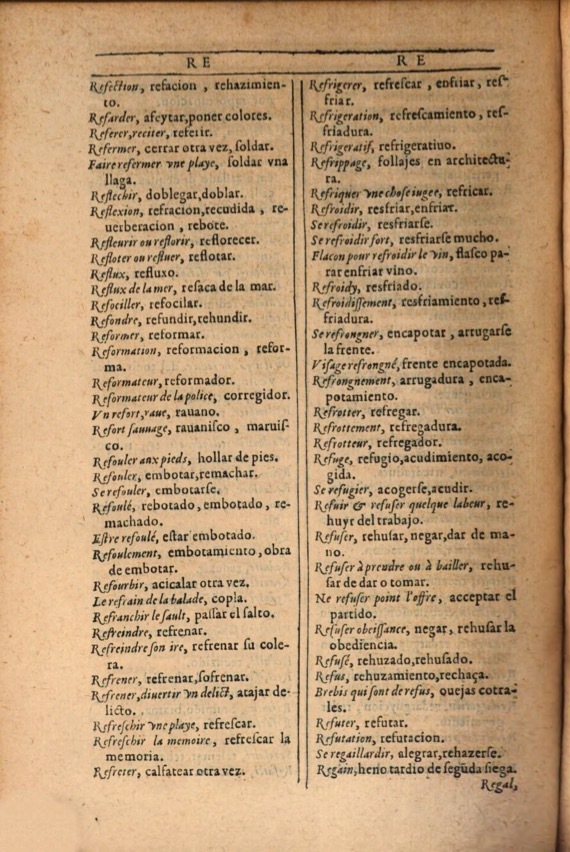 1607 - Marc Orry - Trésor des deux langues espagnole et française (Première et Seconde parties) - ÖNB Wien