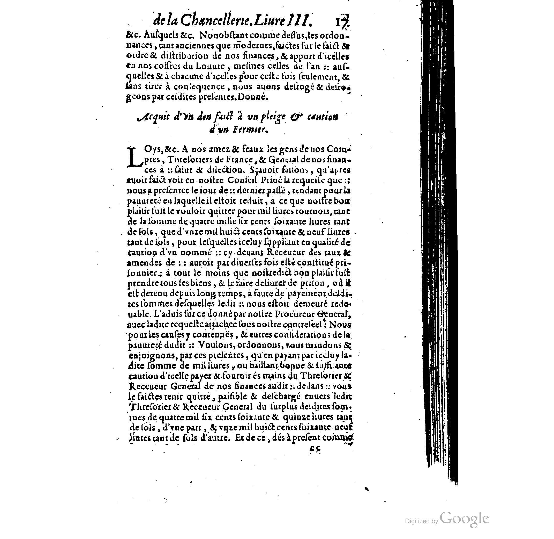 1614 - Jean Richer - Trésor du nouveau style et protocole de la chancellerie de France - BSB Munich