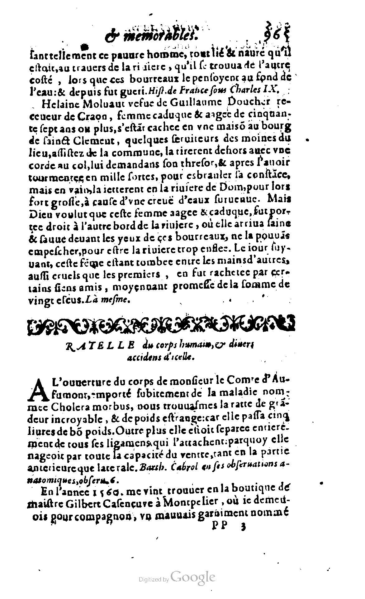 1620 - Samuel Crespin - Trésor d’histoires admirables et mémorables - BCU Lausanne