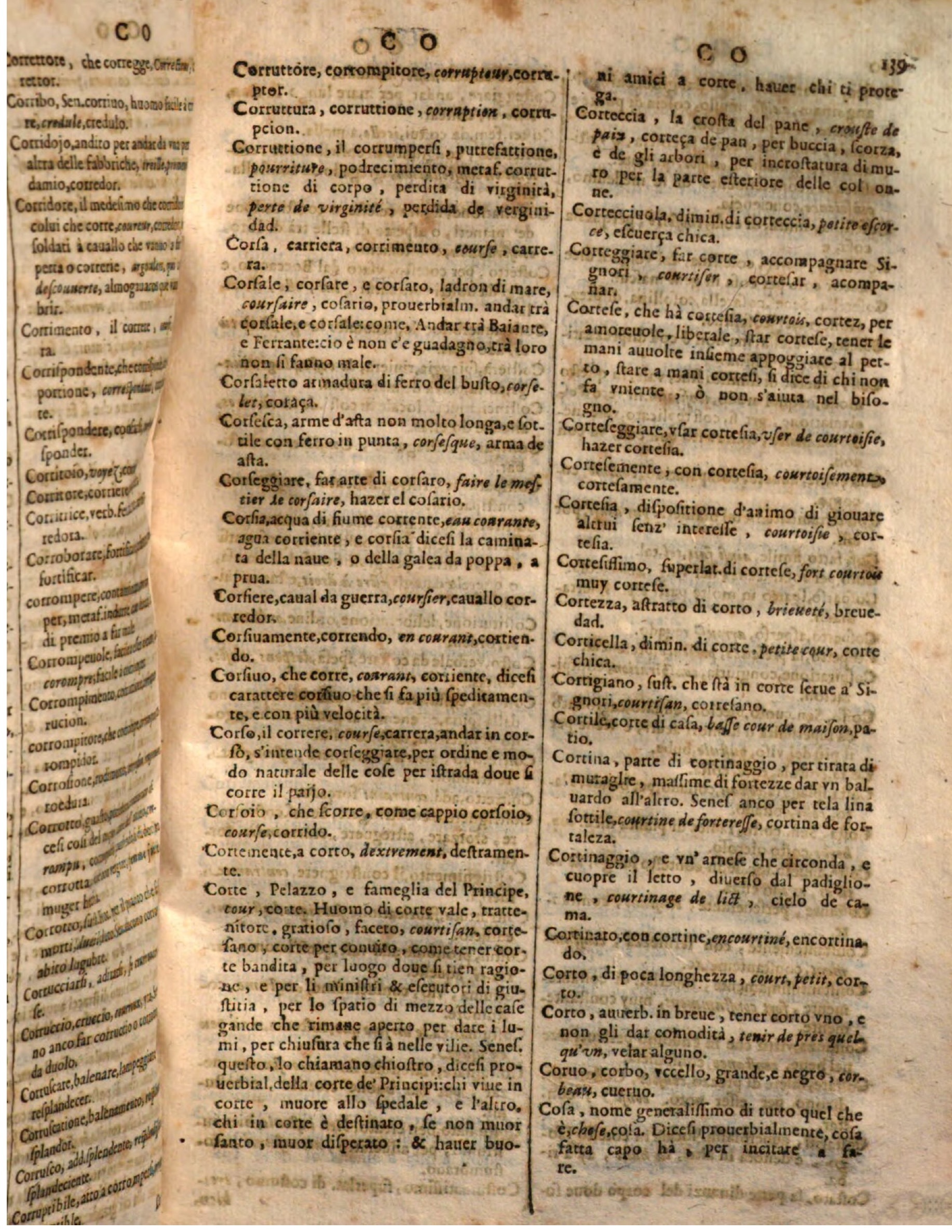 1644 - Jacques Crespin - Trésor des trois langues - Passau 1644 - Jacques Crespin - Trésor des trois langues - Passau