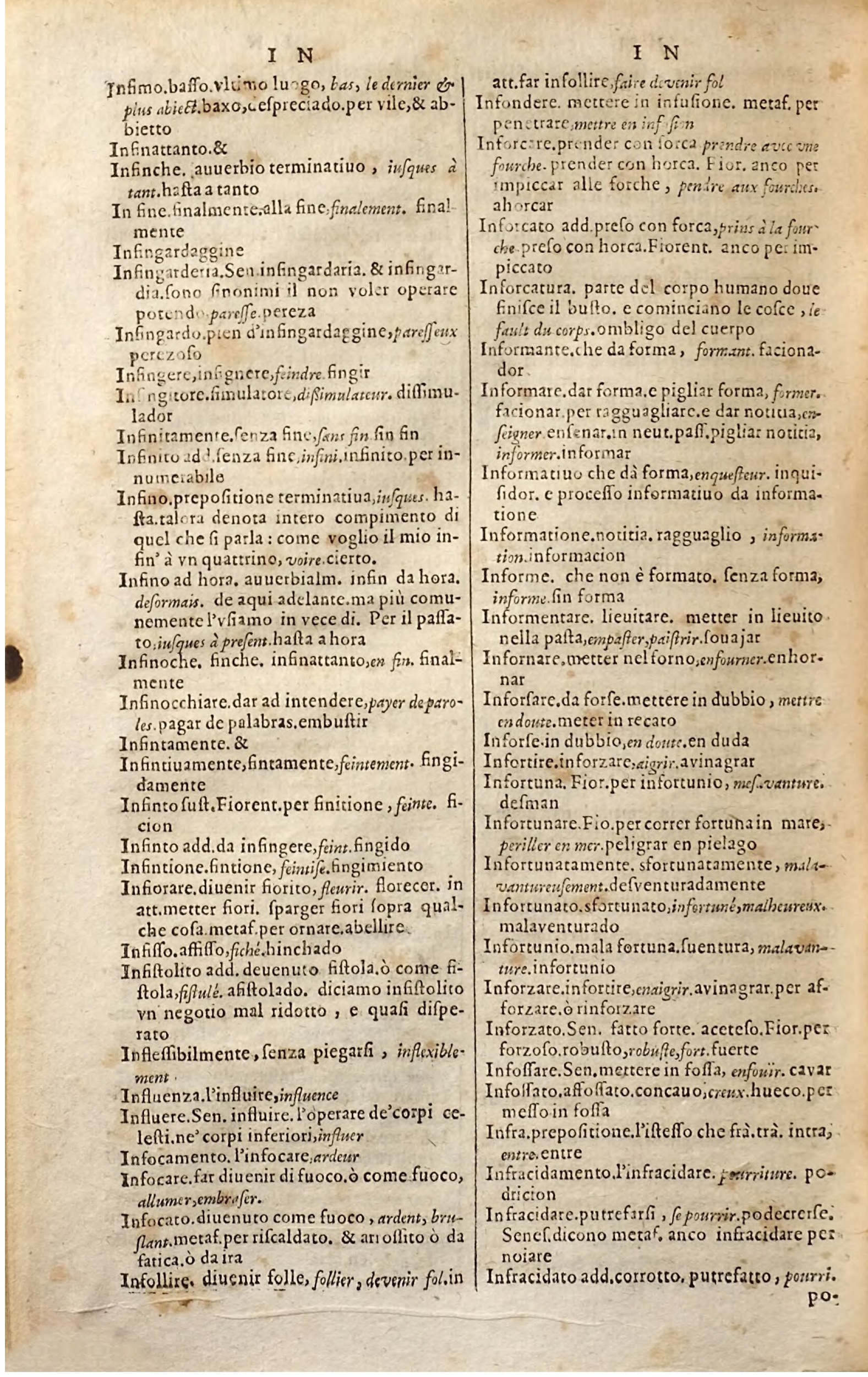 1627 - Jacques Crespin - Trésor des trois langues (Troisième partie) - Regensburg