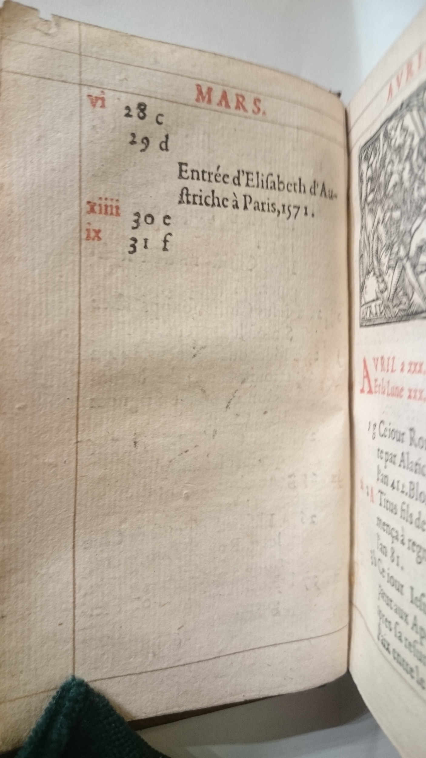 1585 - Guillaume Auvray - Trésor des prières, oraisons et instructions chrétiennes - BnF
