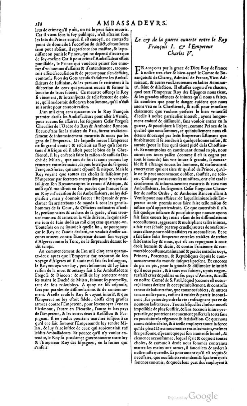 1629 - Veuve Nicolas Buon - Trésor du droit français (21754 T. 1) - BM Lyon