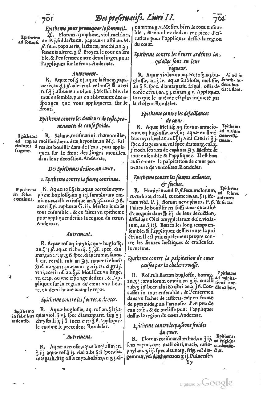 1616 - Étienne Gamonet - Grand trésor ou dispensaire - BSB Munich
