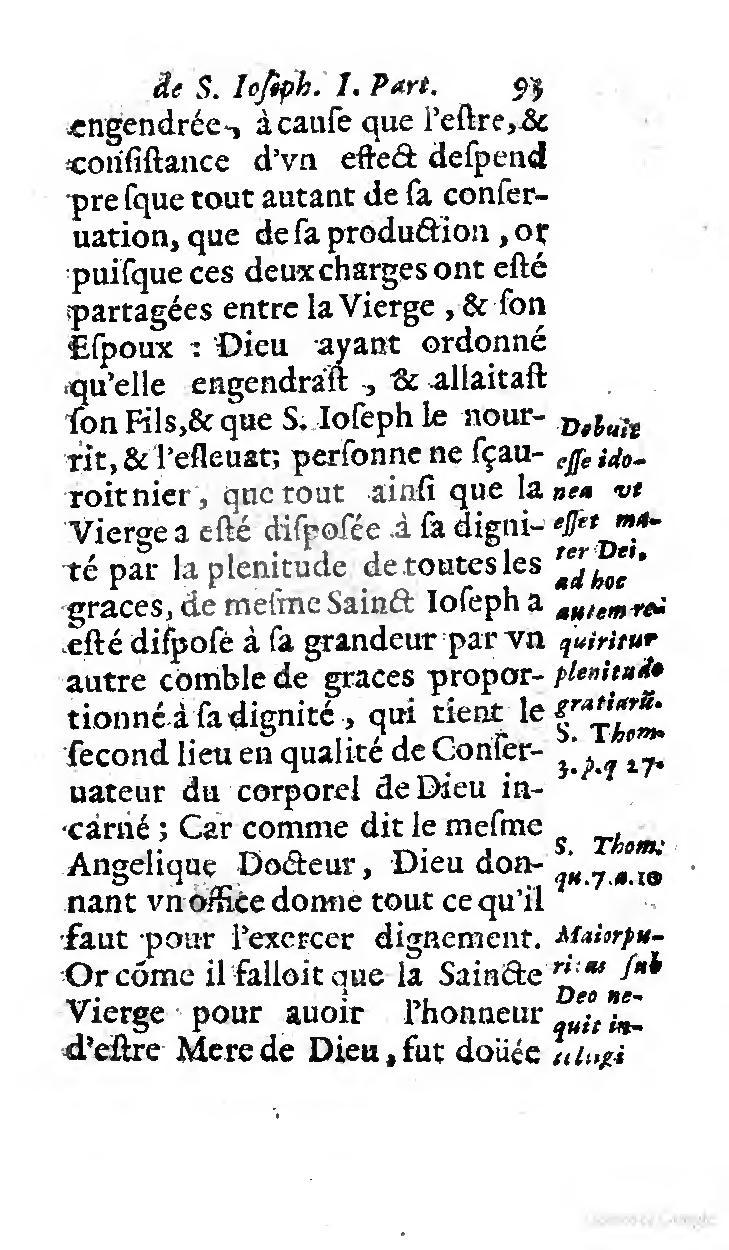 1646 - Jean Piot - Trésor inestimable de Saint-Joseph - BNC Rome