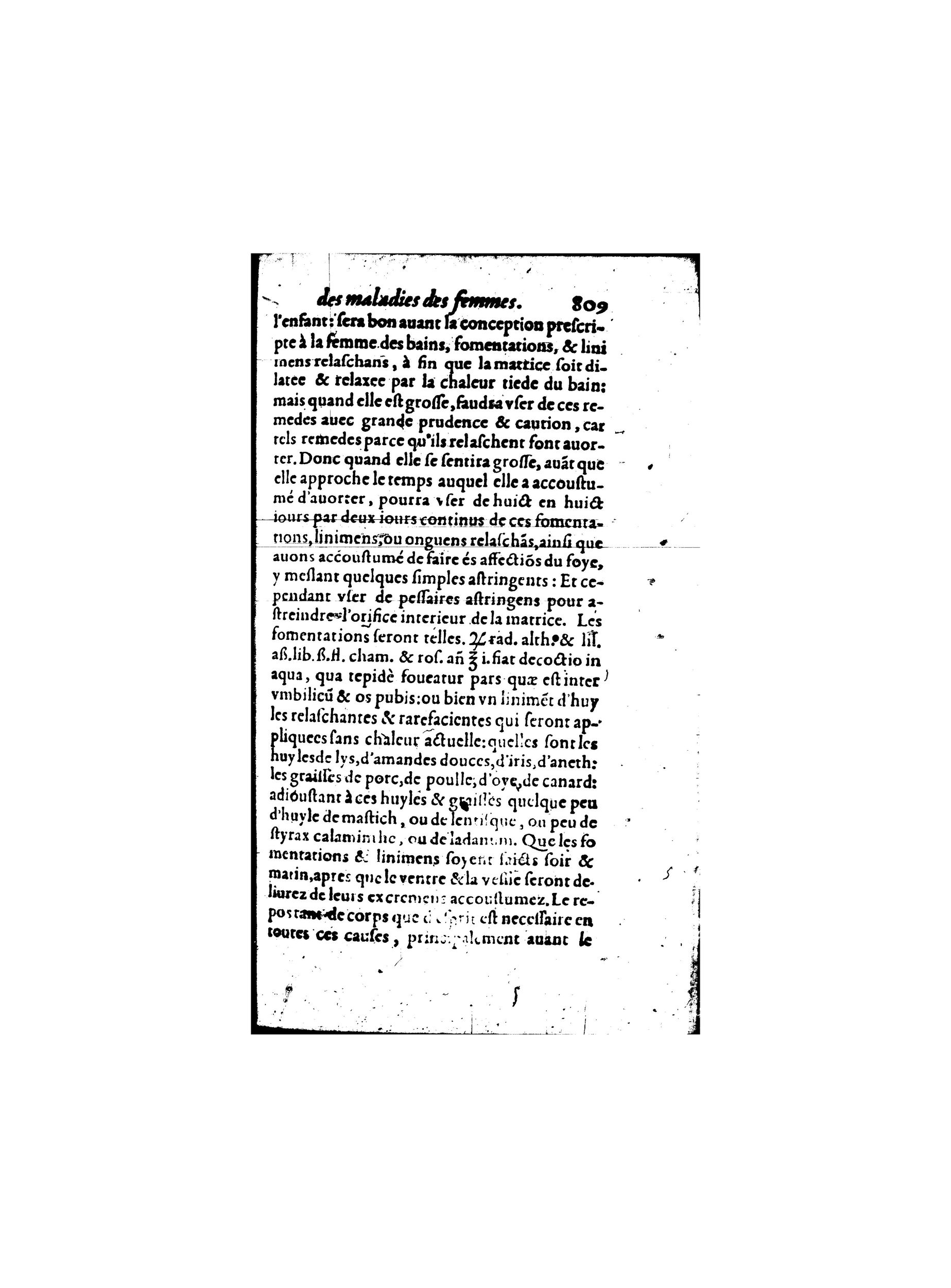 1587 - Jacques du Puis - Trésor des remèdes secrets pour les maladies des femmes - BnF
