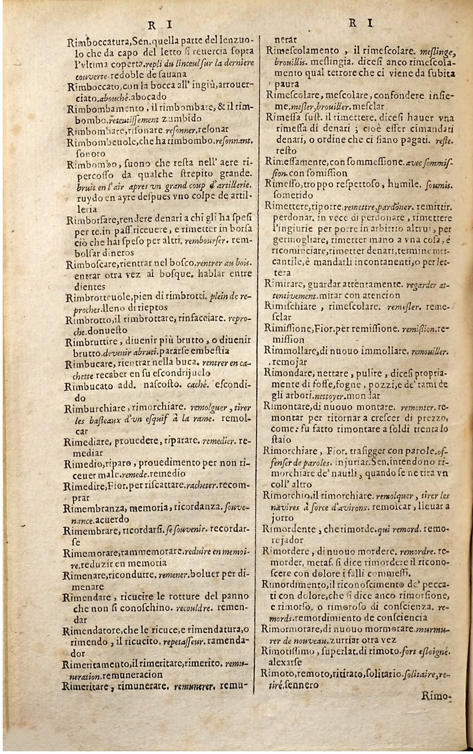 1627 - Jacques Crespin - Trésor des trois langues (Troisième partie) - Regensburg