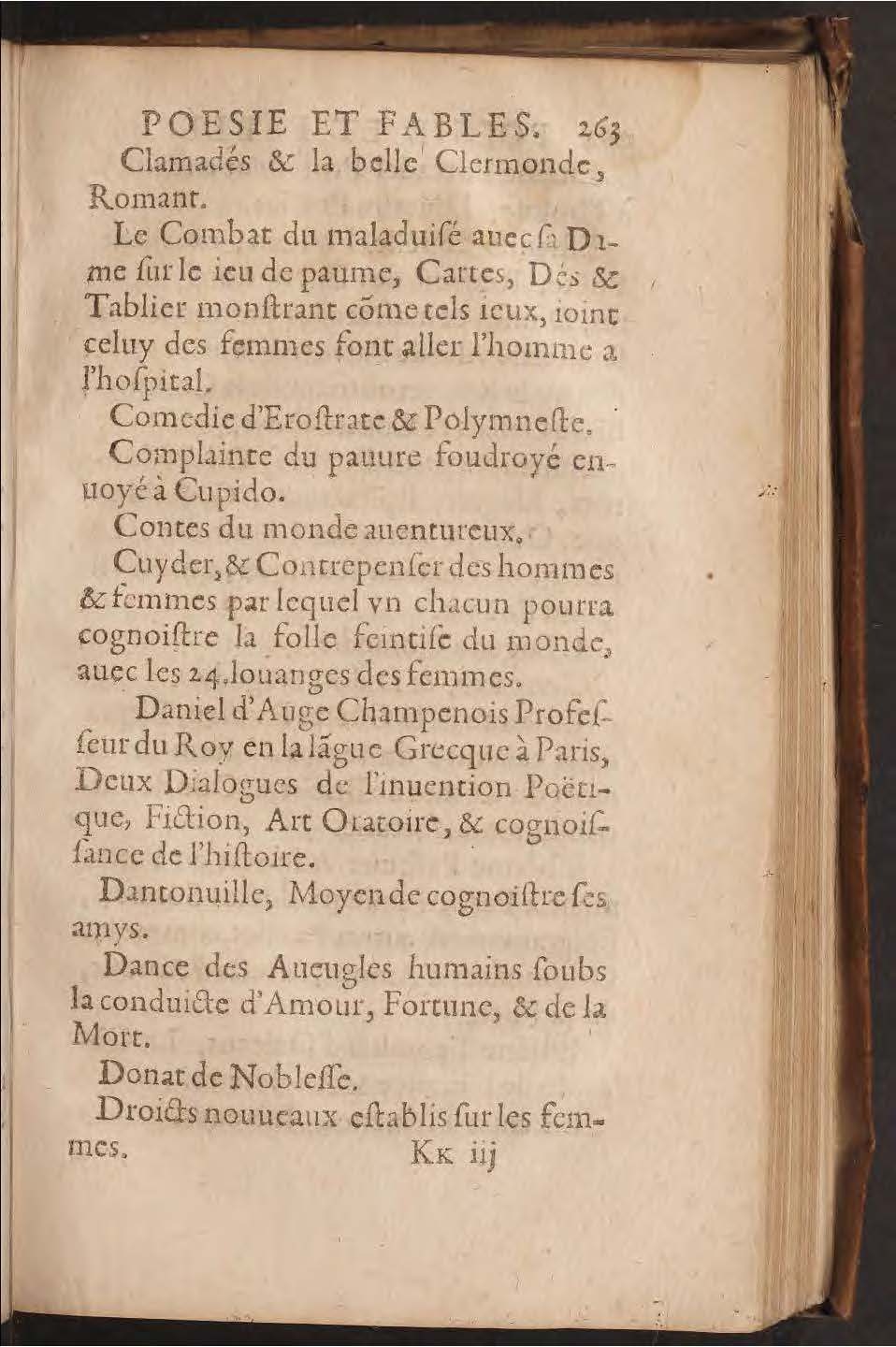 1602 - François Jacquin - Trésor des bons esprits français - BnF Arsenal