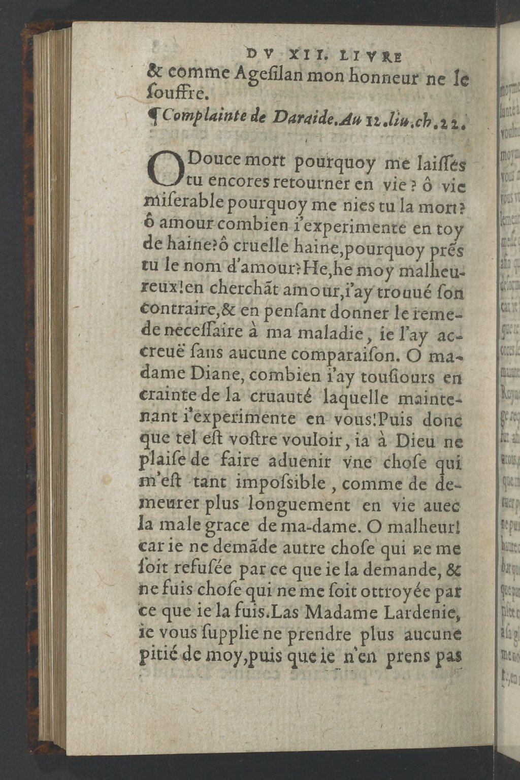 1564 - Vincent Norment et Jeanne Bruneau - Trésor des Amadis - BnF