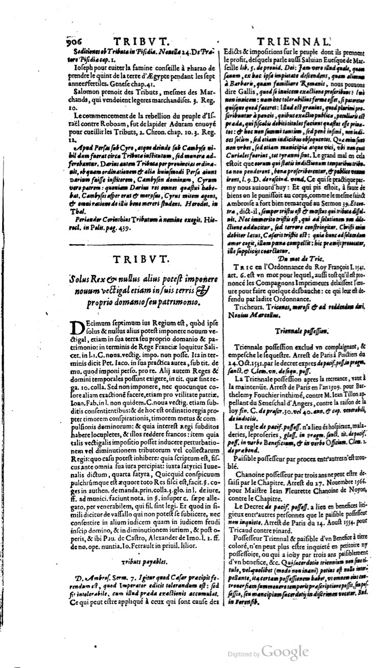 1629 - Veuve Nicolas Buon - Trésor du droit français (21754 T. 3) - BM Lyon