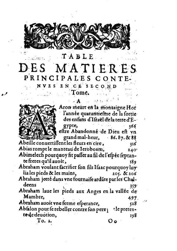 1607 - Nicolas Du Fossé - Trésor quadragésimal - T 02 - BM Lyon