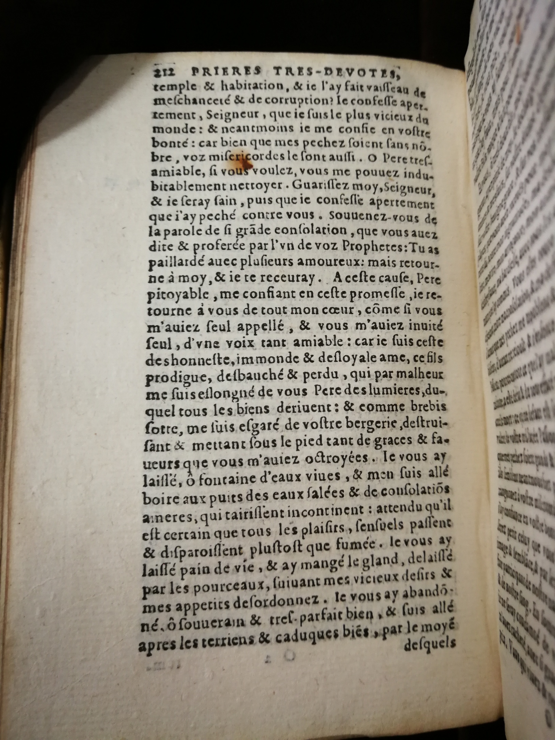 1596 - Balthazar Bellère - Trésor et abrégé de toutes les œuvres spirituelles du révérend Père F. Louis de Grenade - BU Lille