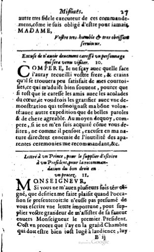 1619 - Mathieu Gorgeu - Secrétaire des secrétaires ou le Trésor de la plume française - UC Madrid