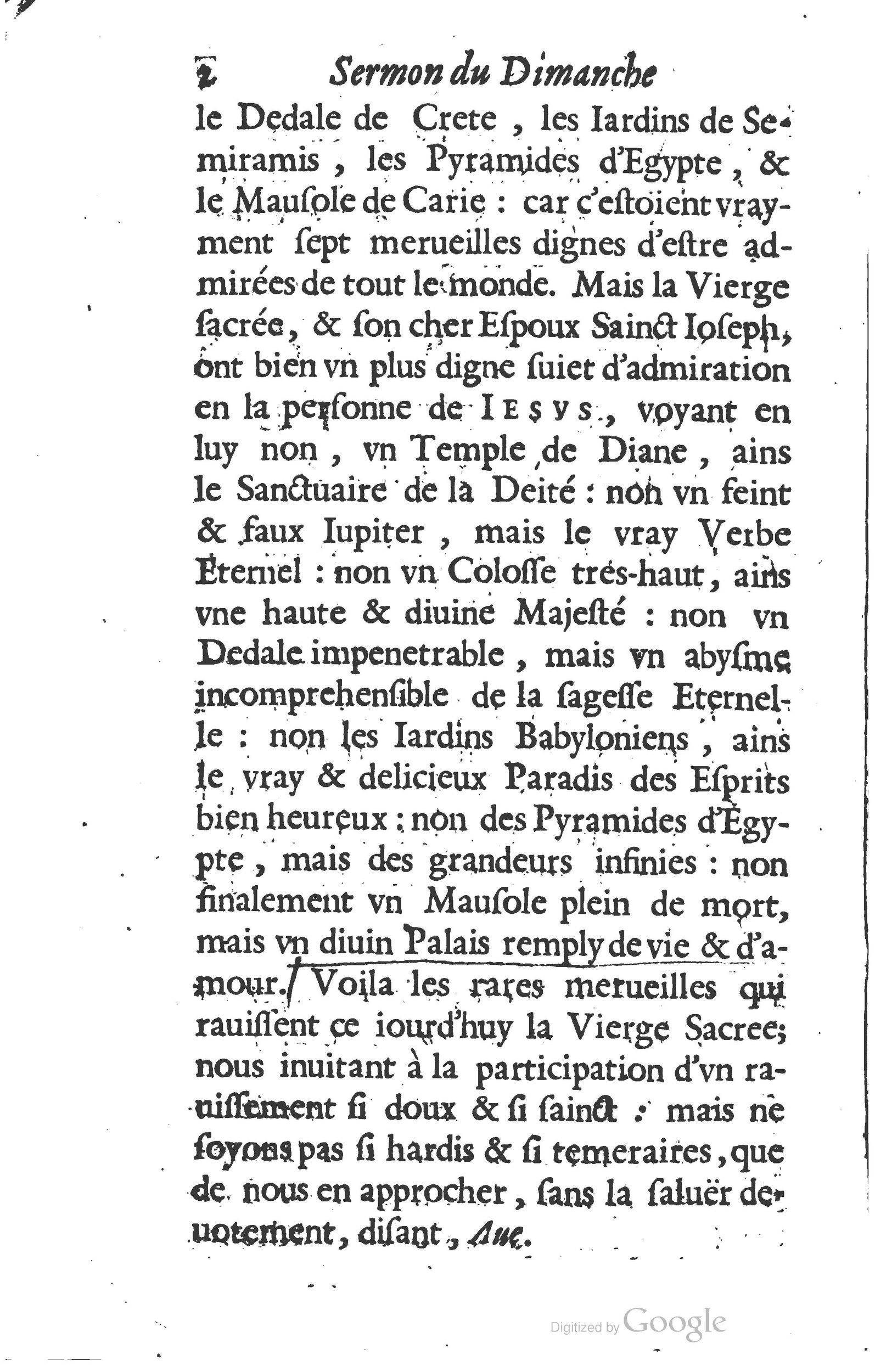 1629 - Manassés de Préaulx - Sermons ou Trésors de la piété chrétienne - BM Lyon