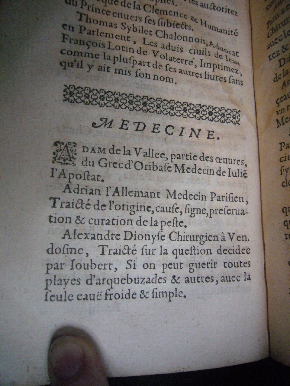 1602 - François Jacquin - Trésor des bons esprits français - BnF Arsenal