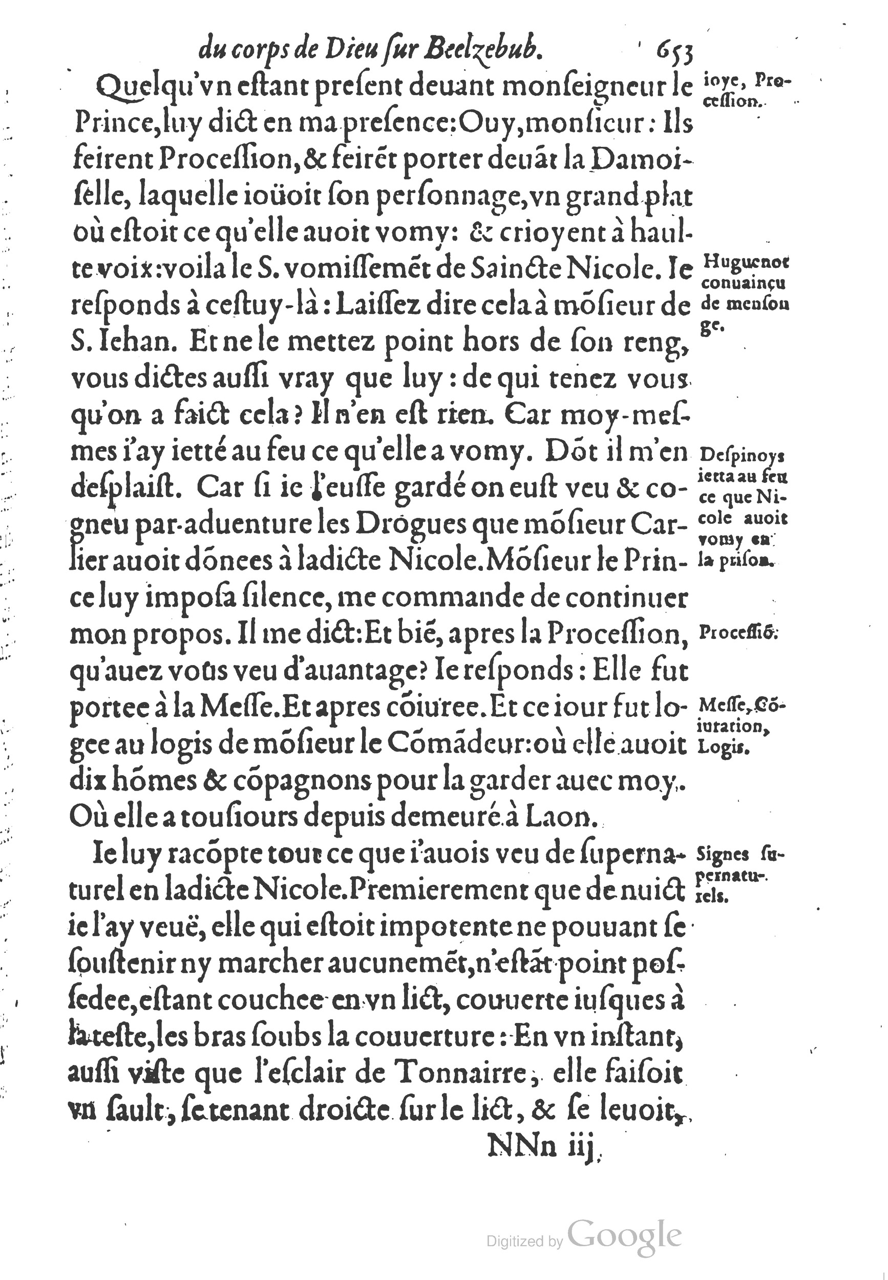 1578 - Nicolas Chesneau - Trésor et entière histoire de la triomphante victoire du corps de Dieu sur l’esprit malin - British Library 1578 - Nicolas Chesneau - Trésor et entière histoire de la triomphante victoire du corps de Dieu sur l’esprit malin - British Library